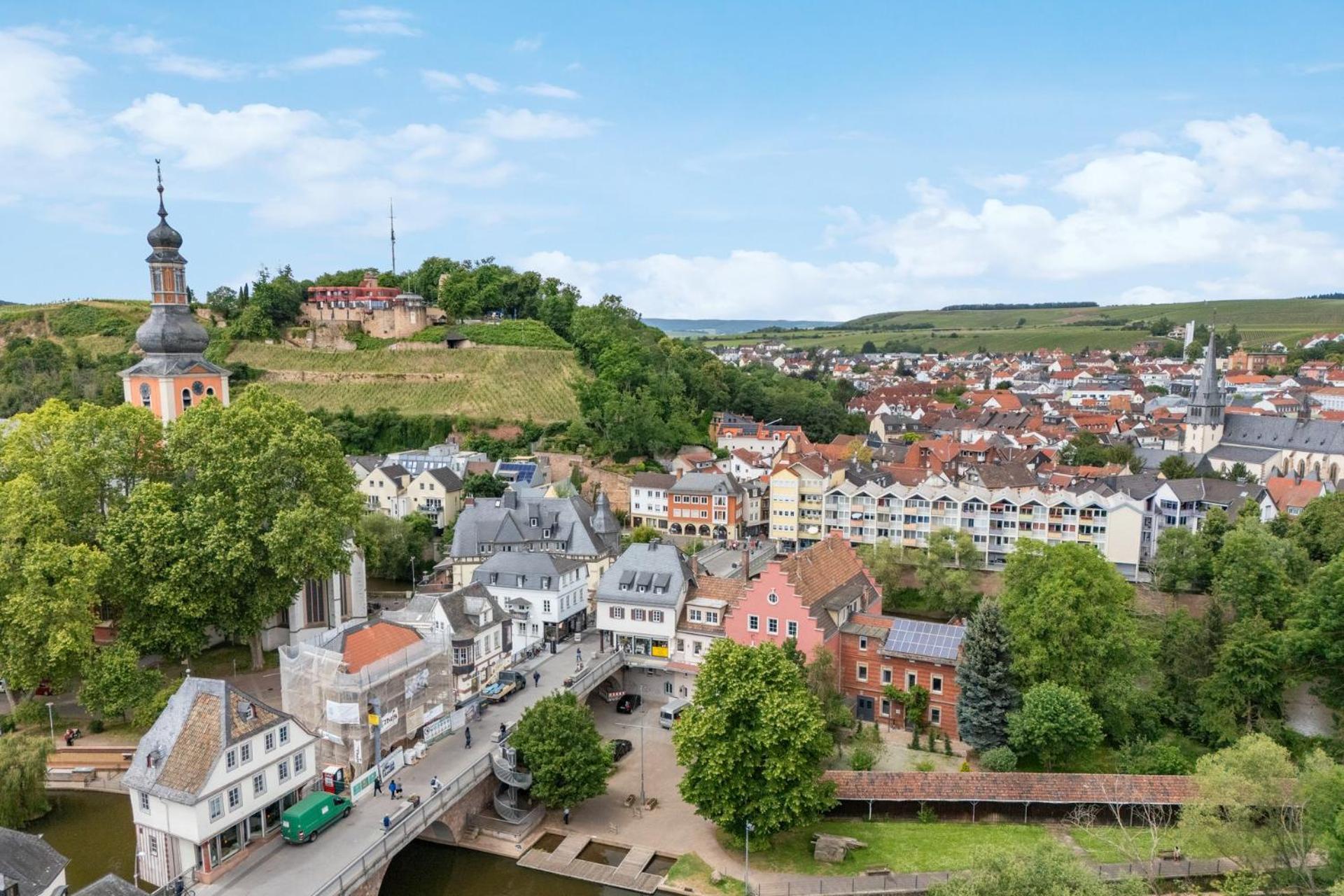 Altstadt Apartment Am Wasser Mit Parkplatz Und Riesigem Garten Bad Kreuznach Dış mekan fotoğraf